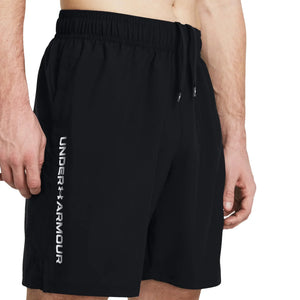 Under Armour UA Tech Woven Wordmark Black Shorts