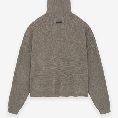 Women's Waffle Turtleneck