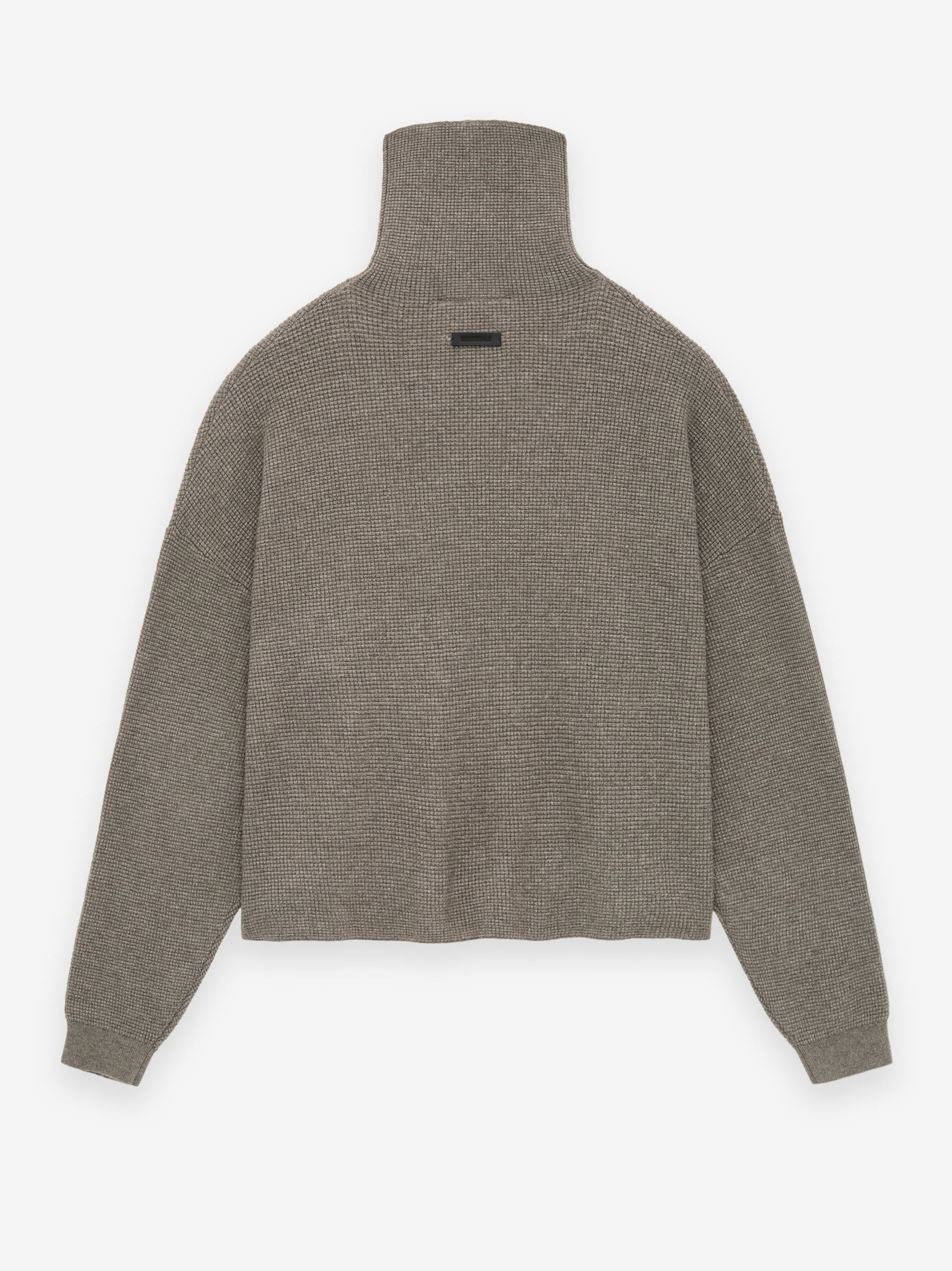 Women's Waffle Turtleneck
