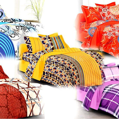 COMBO23 - Set Of 5 Double Bed Sheet
