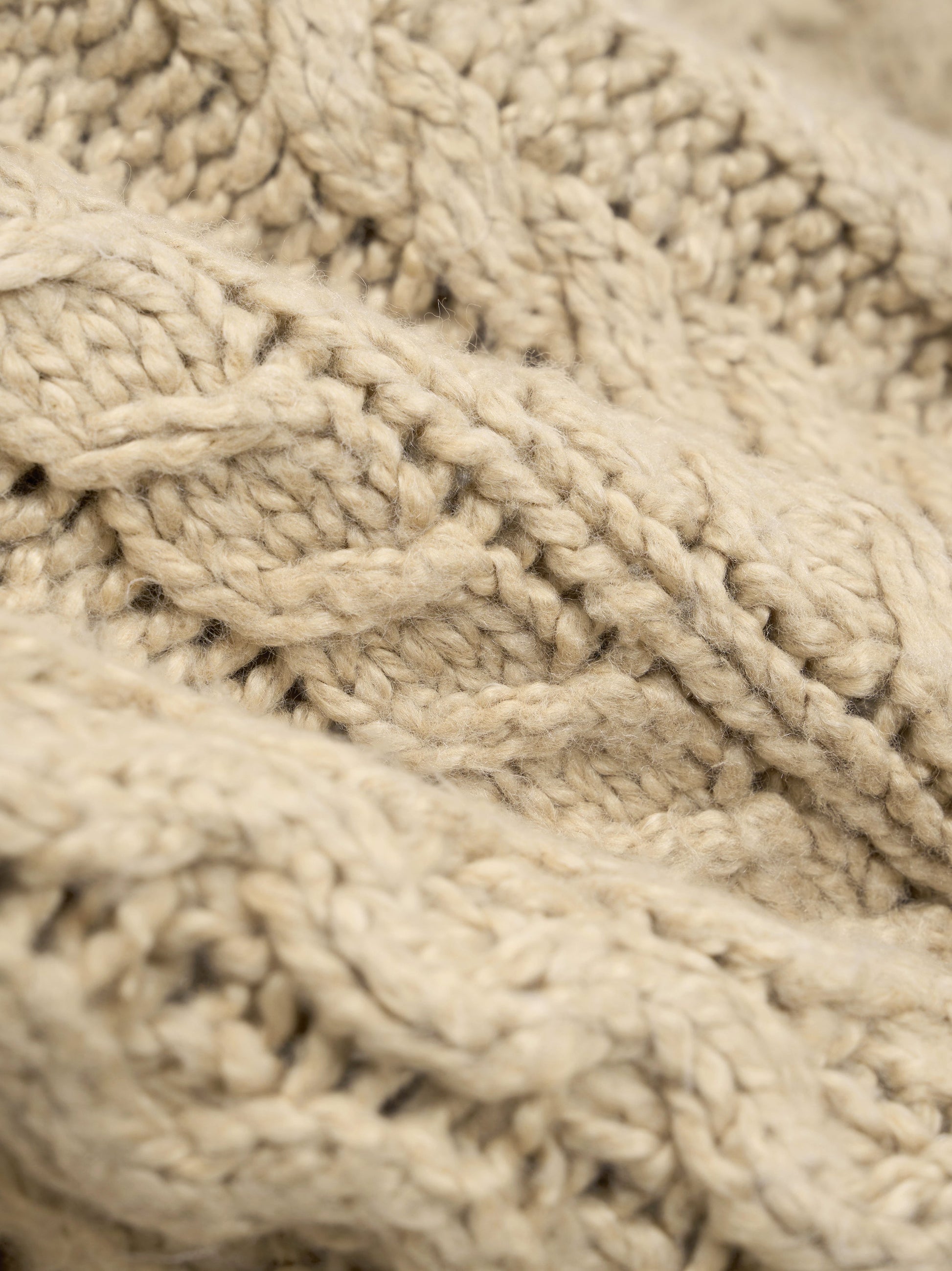Cable Knit Hoodie