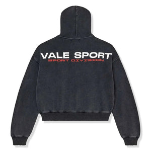 Vale Forever Jerzee Black Zip-Up Hoodie