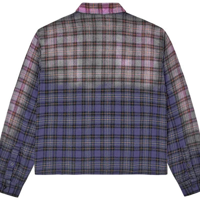 Vale Forever Valley Dreams Inferno Blue Flannel Shirt