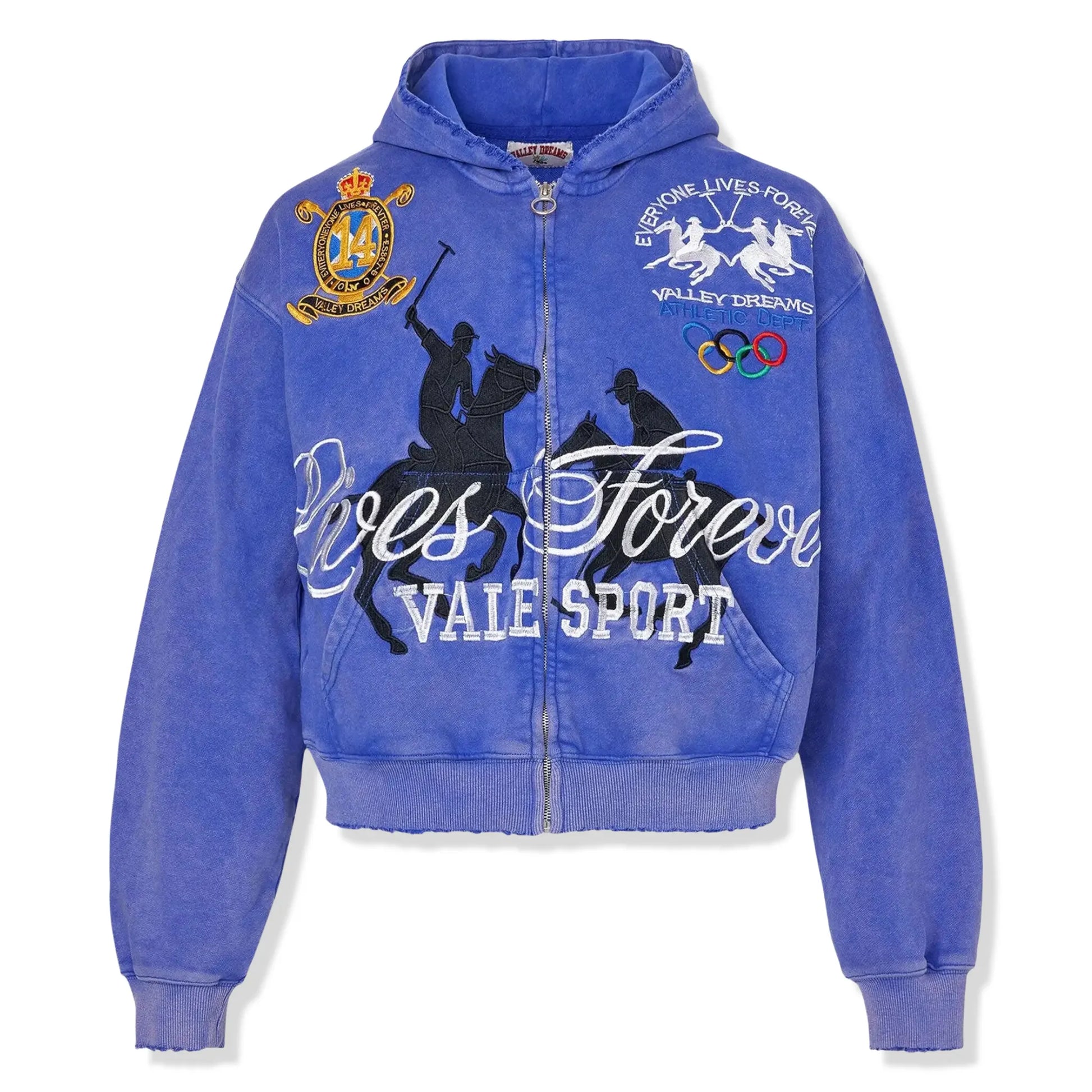 Vale Forever Valley Dreams Schewab Zip-Up Hoodie