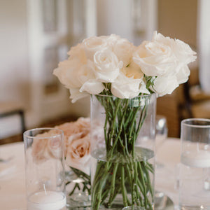 Gleaming White and Blush Kansas Wedding