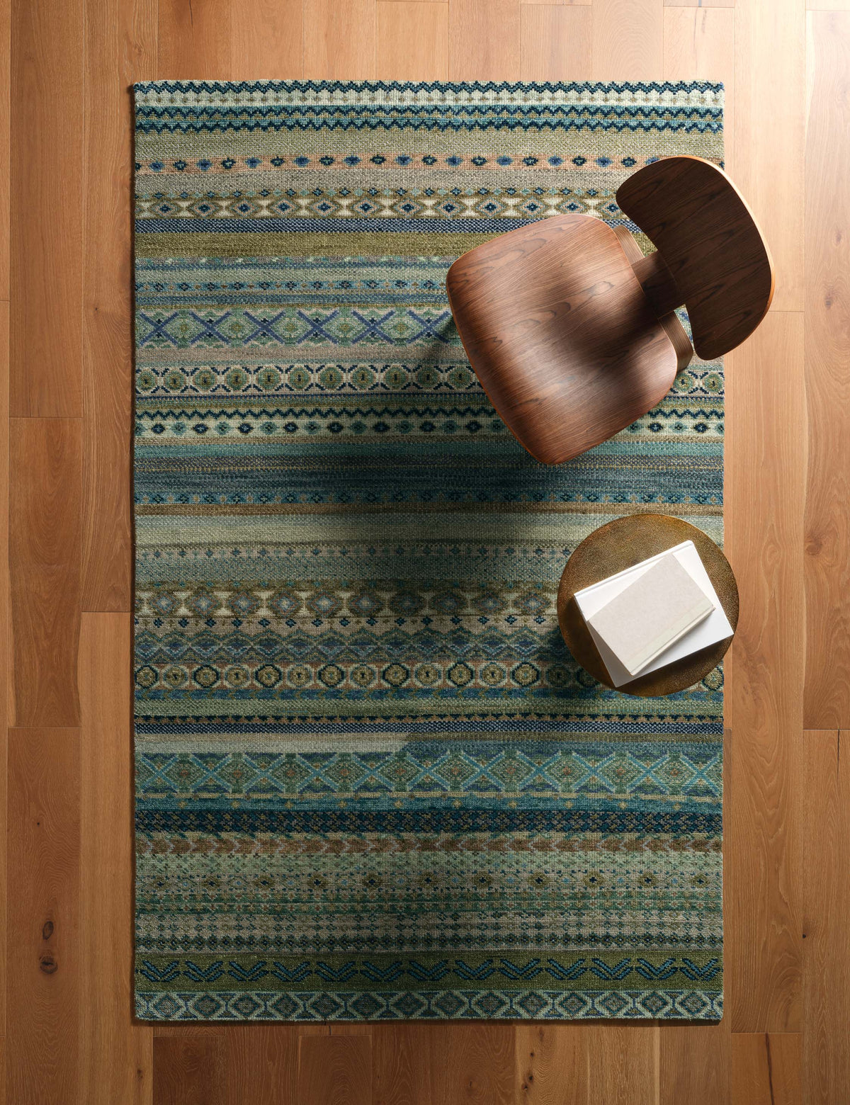 Sufyan Hand-Knotted Wool Rug