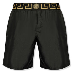Versace Logo Swimming Shorts Black