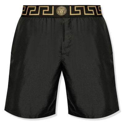 Versace Logo Swimming Shorts Black