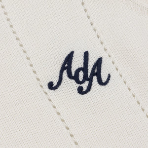Alma De Ace Peta Knitted Cream Vest