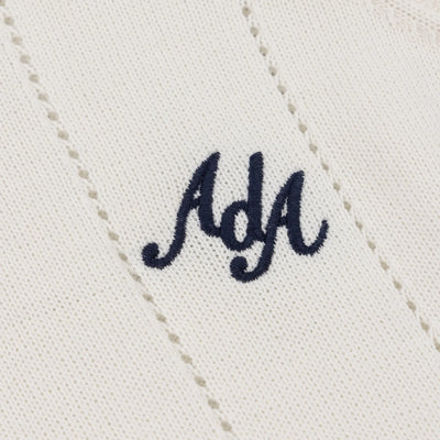 Alma De Ace Peta Knitted Cream Vest
