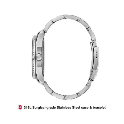Victorinox Maverick Silver Stainless Steel Men 43mm