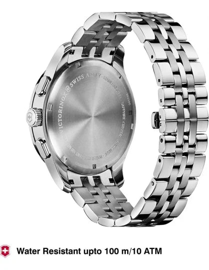 Victorinox Alliance Silver Stainless Steel Men 44mm