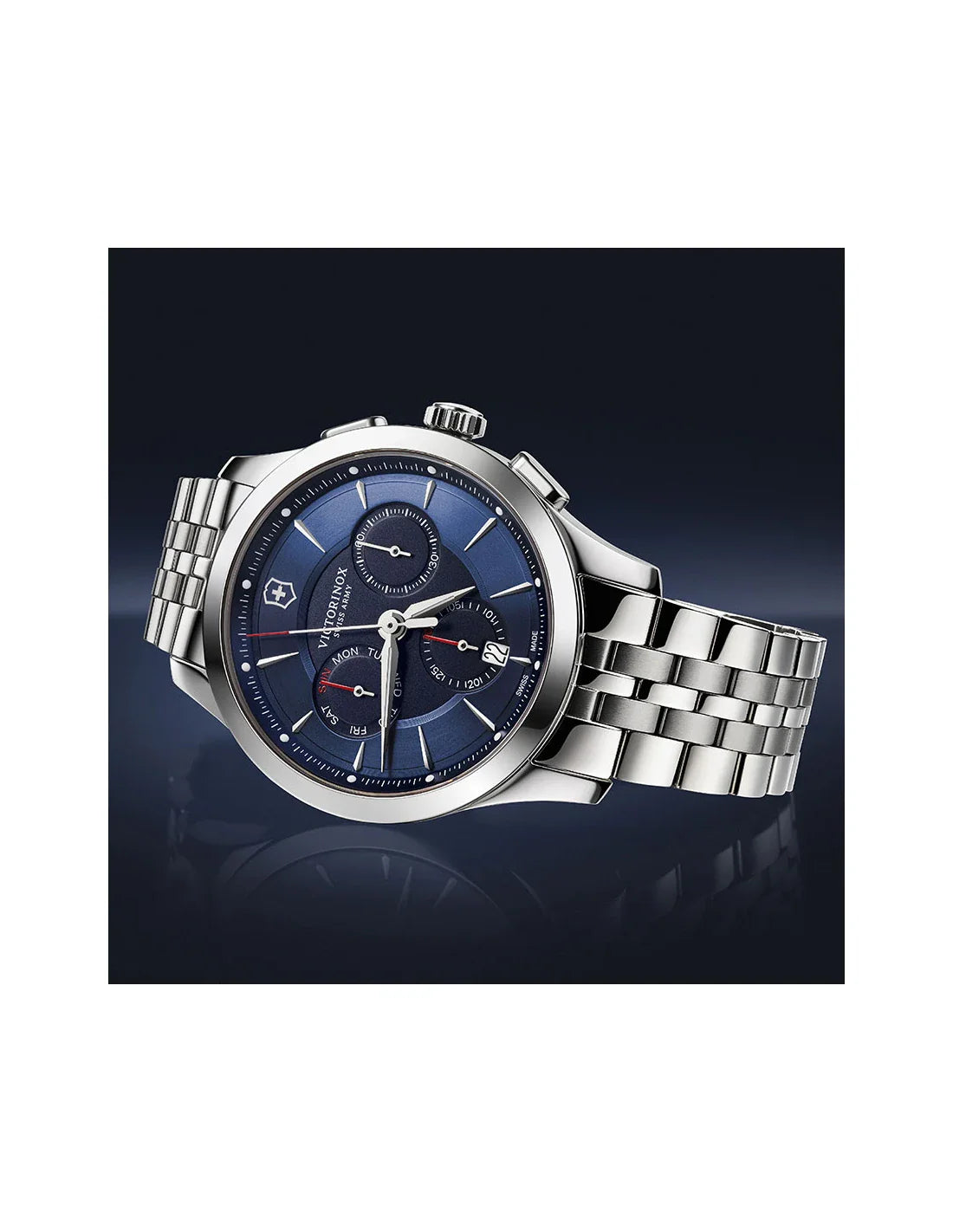 Victorinox Alliance Silver Stainless Steel Men 44mm