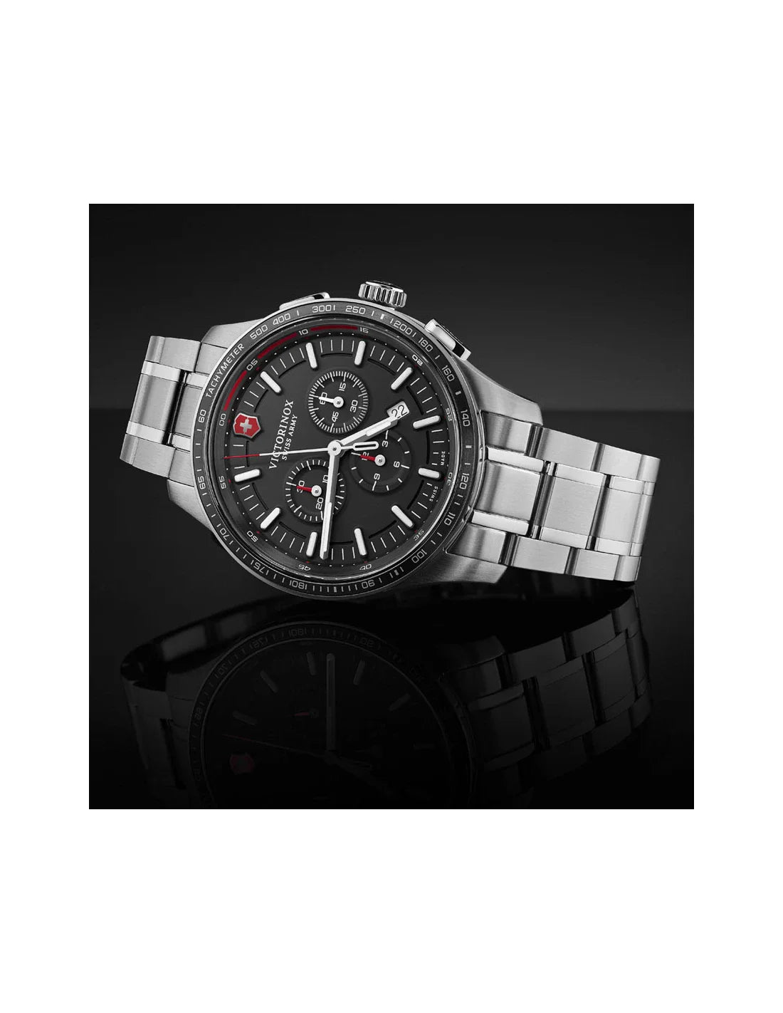Victorinox Alliance Men Black Dial Men 44mm