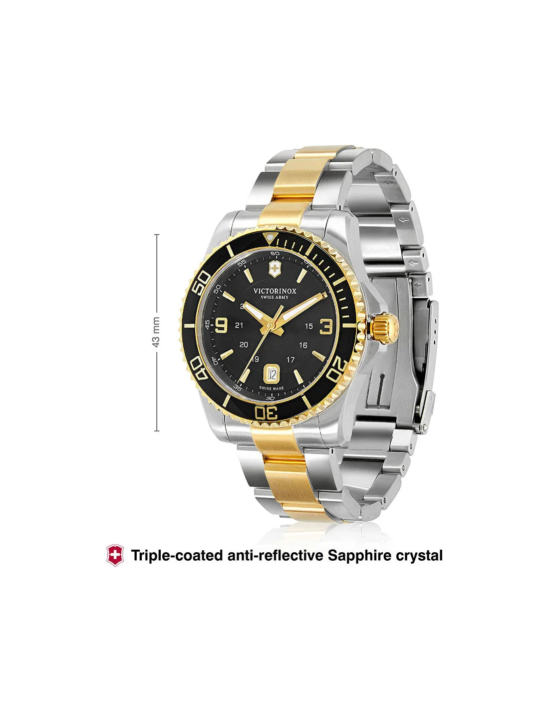 Victorinox Maverick Men Black Dial Men 43mm
