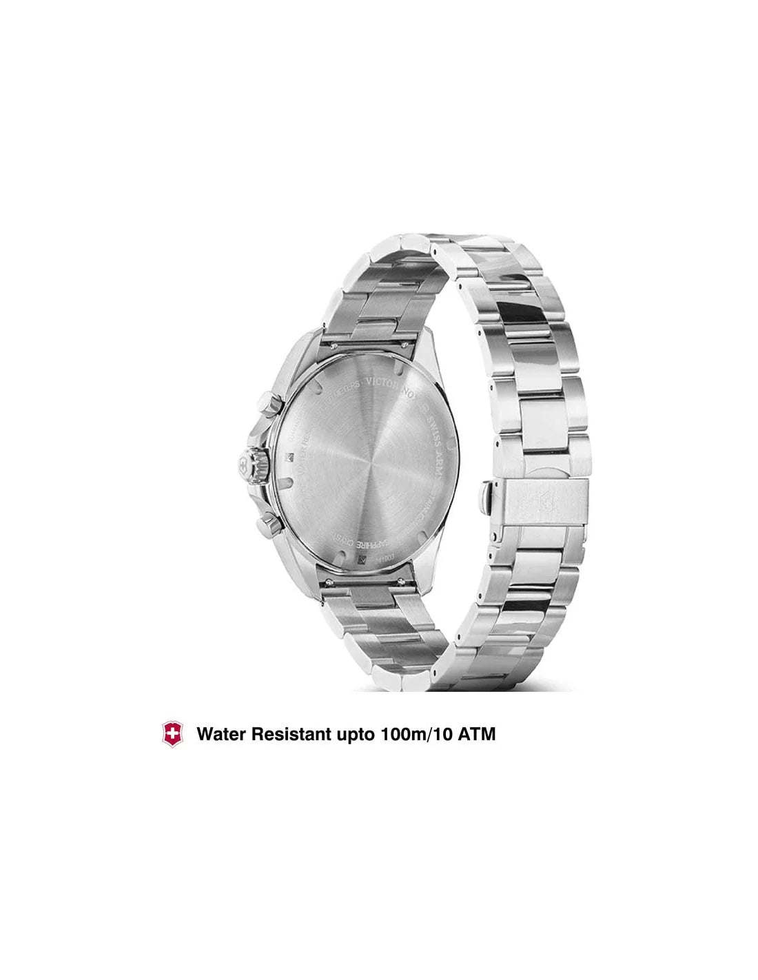 Victorinox Fieldforce Classic Silver Stainless Steel Men 42mm