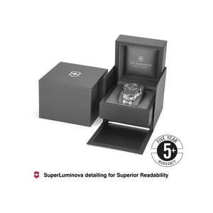 Victorinox Fieldforce Classic Silver Stainless Steel Men 42mm