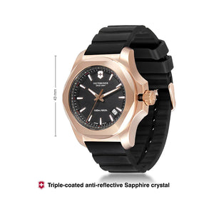 Victorinox I.N.O.X. Women Black Dial Women 43mm