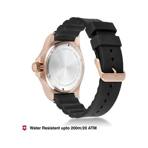 Victorinox I.N.O.X. Women Black Dial Women 43mm