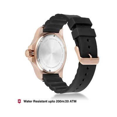 Victorinox I.N.O.X. Women Black Dial Women 43mm