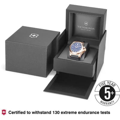 Victorinox I.N.O.X. Blue Dial Women 43mm