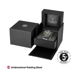 Victorinox Maverick Black Stainless Steel Men 43mm