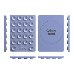 Grippy | Periwinkle Silicone Suction Phone Mount with MagSafe