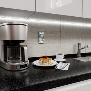 Grippy | White Silicone Suction Phone Mount with MagSafe