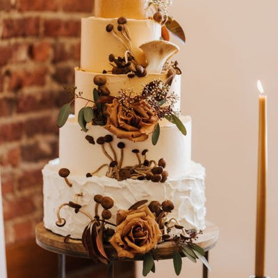 Vintage Brown and Orange Styled Shoot