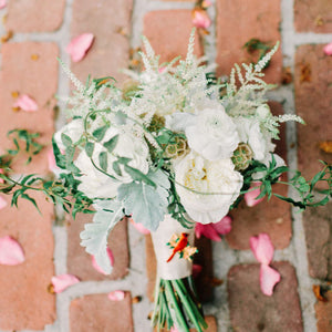 Vintage Lace & Flowers Charleston Wedding