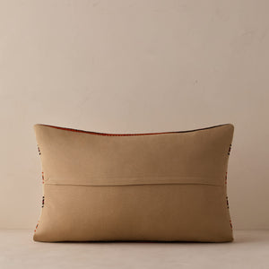 Vintage Lumbar Pillow No. 357, 16" x 24"
