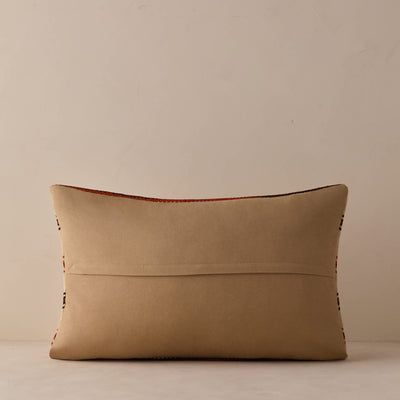 Vintage Lumbar Pillow No. 357, 16" x 24"