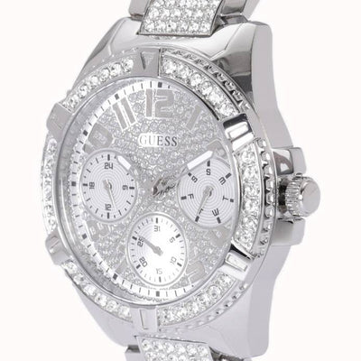Guess Frontier Silver Dial Women 40mm