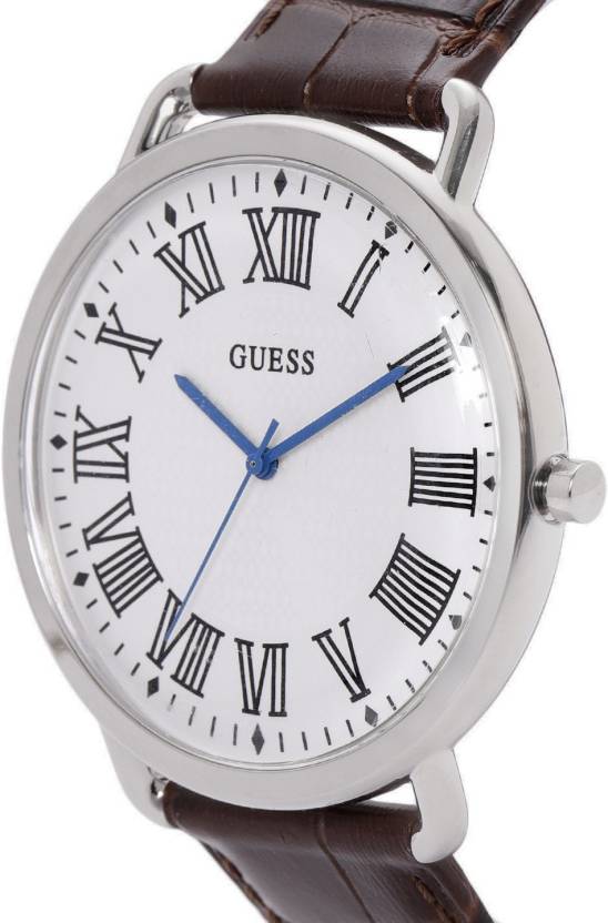 Guess Lincoln White Dial Men 44mm