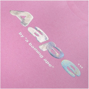 AAPE PINK TEE