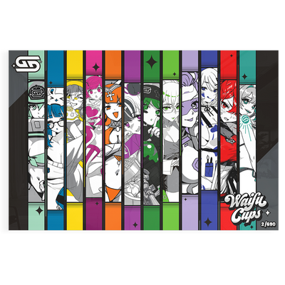 Waifu Cups Season 6 Acrylic Poster