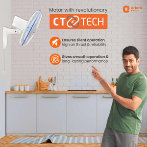 Wall 44 with CTX Technology Wall Fan