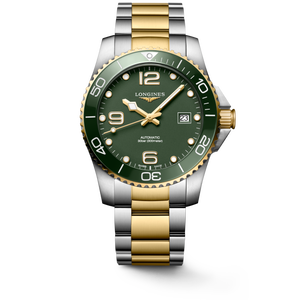 Longines Hydroconquest Green Matt Dial Men 41mm