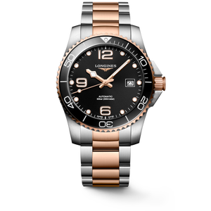 Longines Hydroconquest Sunray Black Dial Men 41mm
