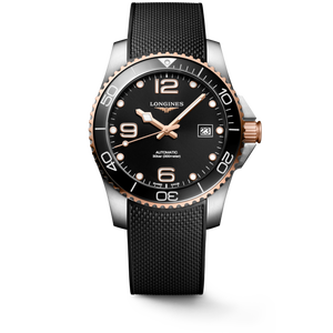 Longines Hydroconquest Sunray Black Dial Men 41mm