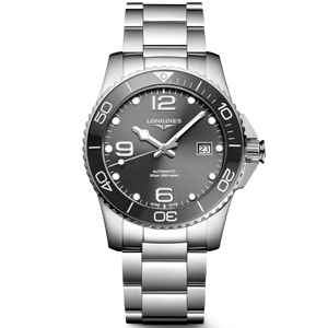 Longines Hydroconquest Sunray Grey Dial Men 41MM