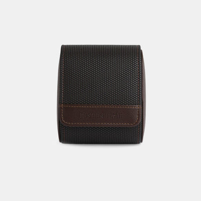 Brown Leather Single Watch Pod