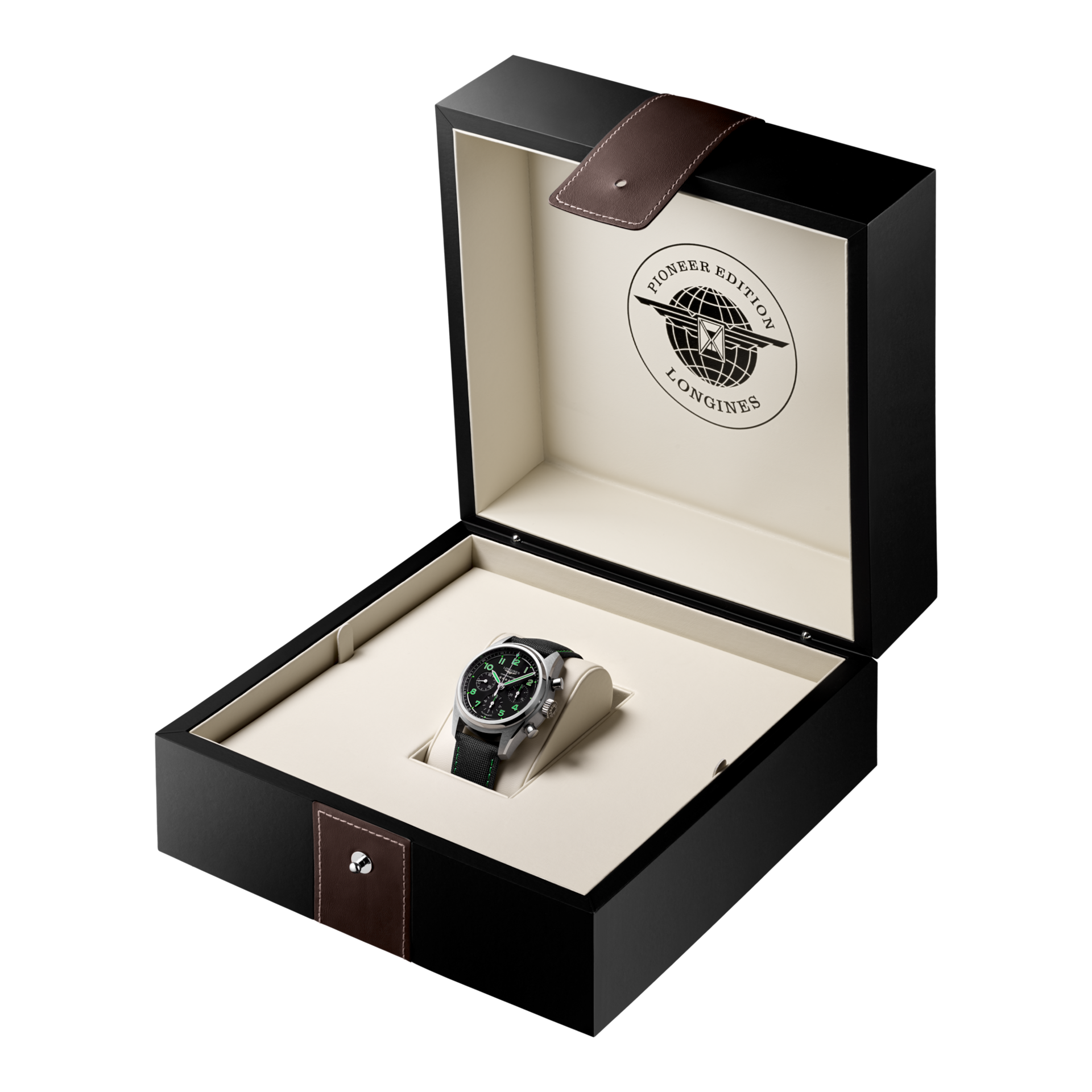 Longines Conquest Black matt Dial Men 42mm