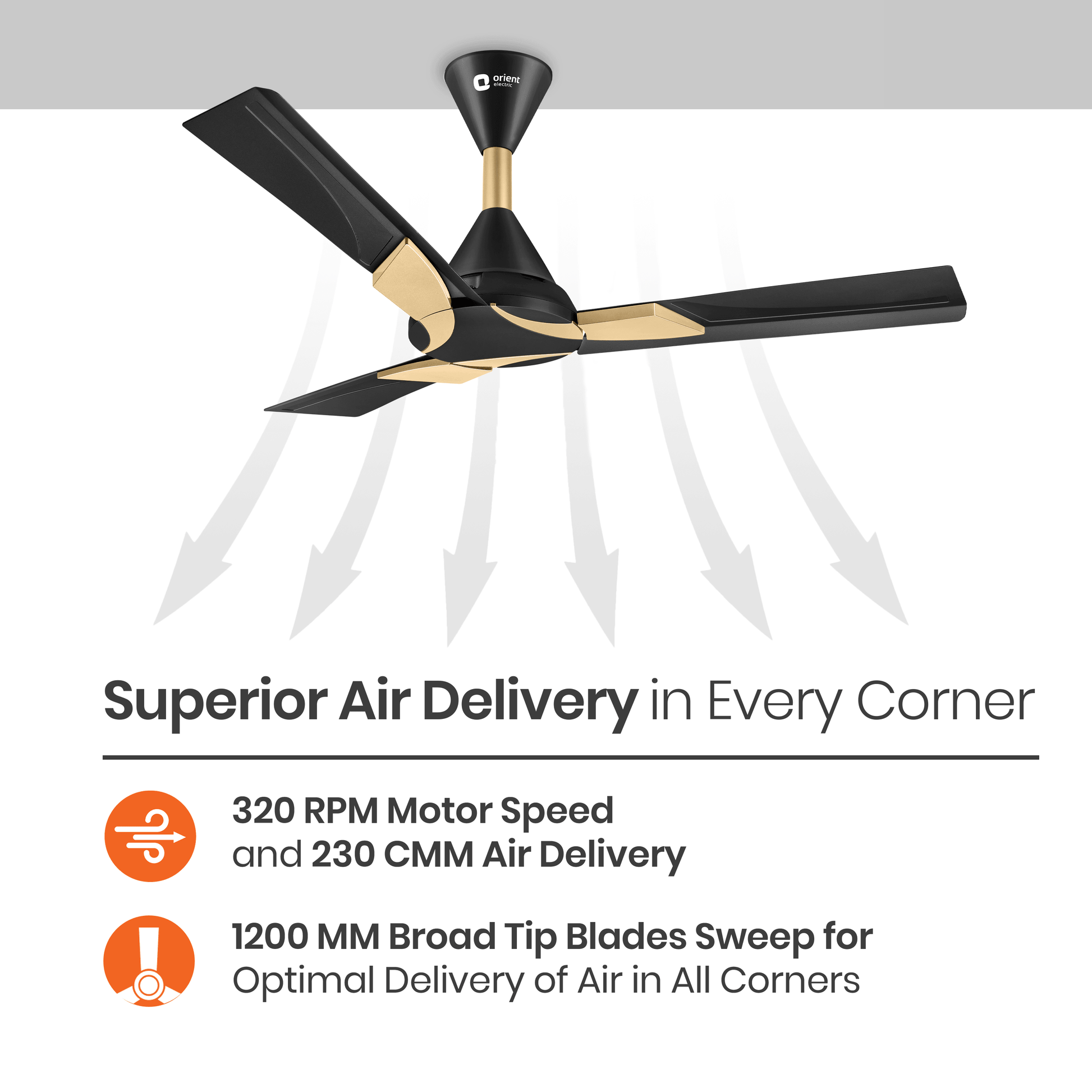 Wendy with Remote BEE Star Rated Ceiling Fan