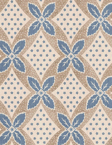 Blue and Taupe