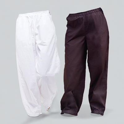 Parachute Pant Combo-Brown & White