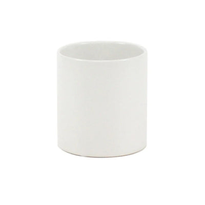White Cylinder Flower Vase