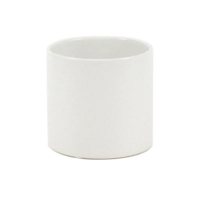 White Cylinder Flower Vase