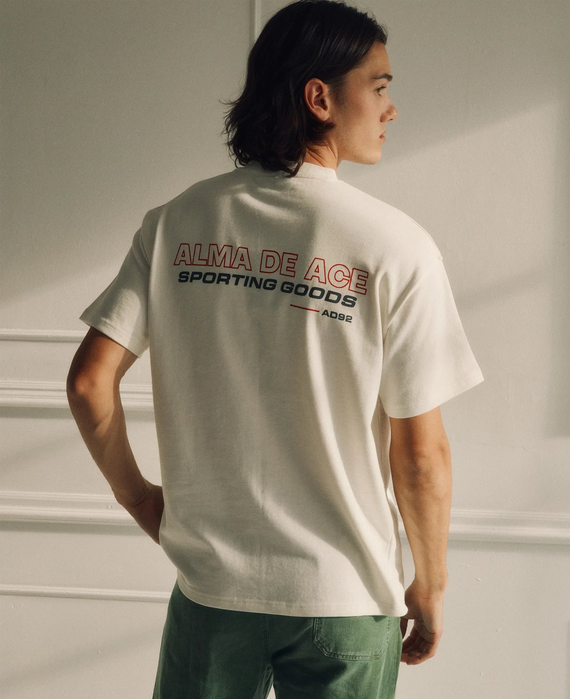 Alma De Ace Sporting Goods 92 White T-Shirt