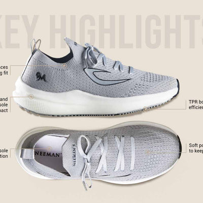 Whoosh Lite Sneakers : Grey